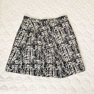 Brooklyn Industries Shimmery Faux Wrap Mini Skirt
